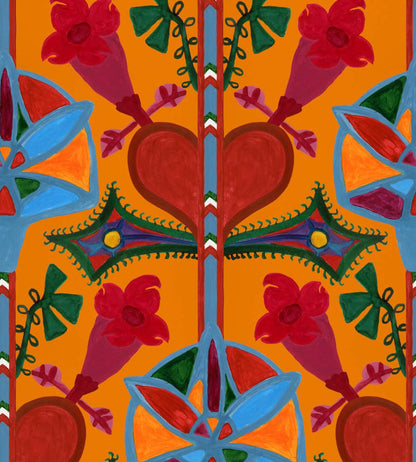 Gingerbread Wallpaper by MINDTHEGAP Turmeric