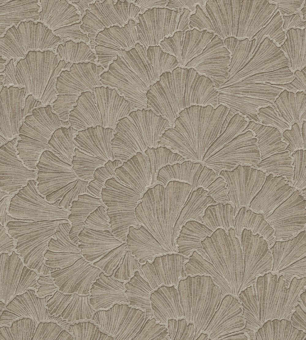 Ginkgo Wallpaper by Eijffinger Brown/Taupe