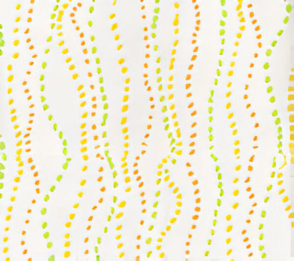 Ginza Shrimp Jungle Inca fabric by China Seas