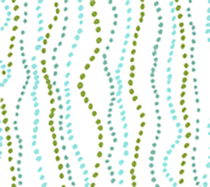 Ginza Blues Jungle Green wallpaper by China Seas