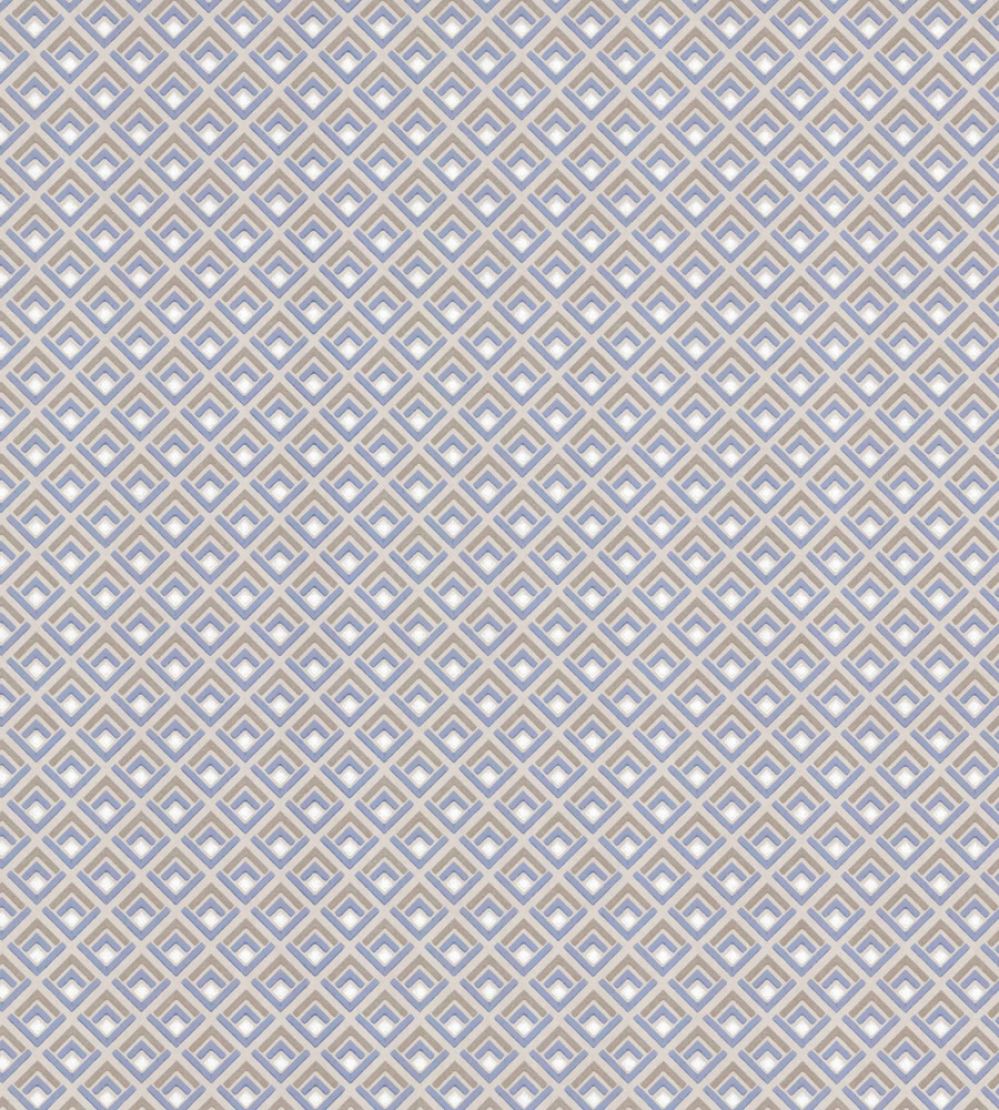 Gio Wallpaper by 1838 Wallcoverings Denim