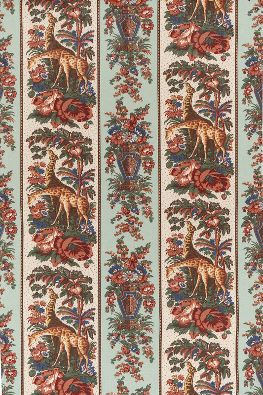 Giraffe Stripe Fabric by Jean Monro in Archive