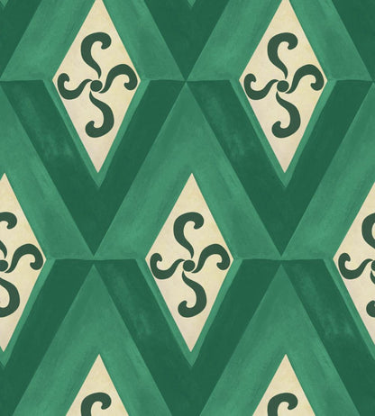 Girandola Wallpaper by MINDTHEGAP Emerald