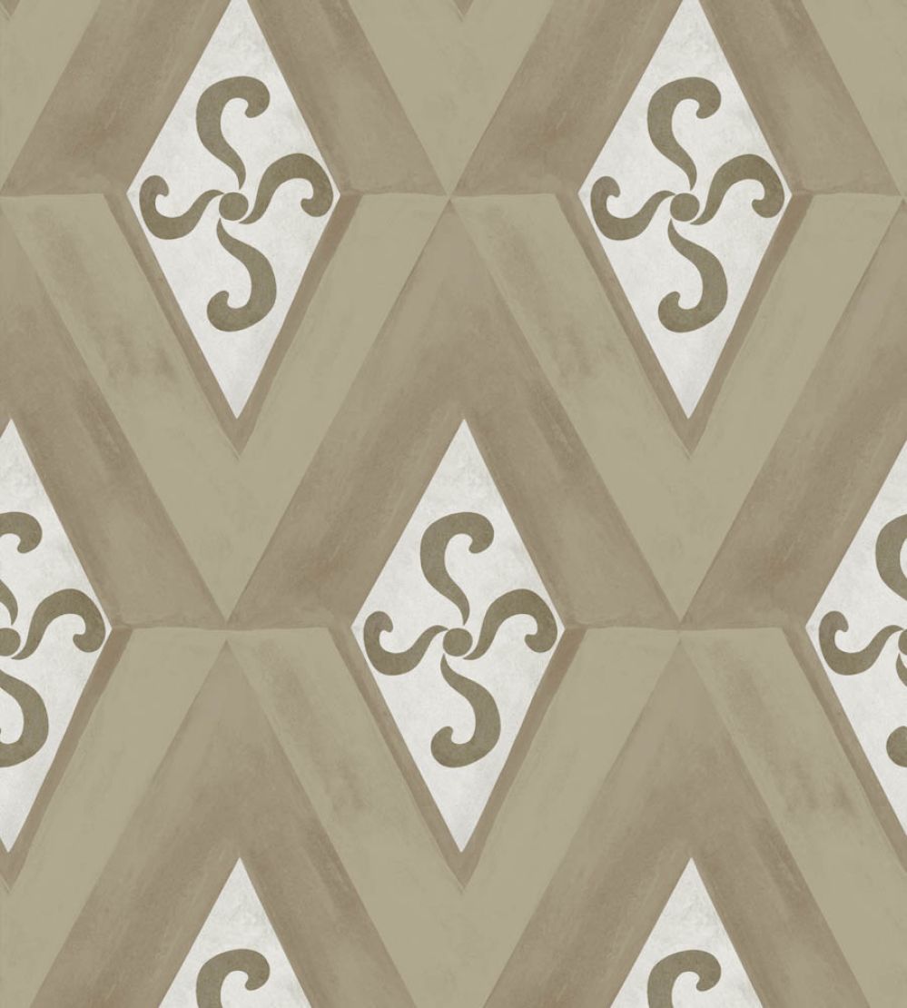 Girandola Wallpaper by MINDTHEGAP Grigio