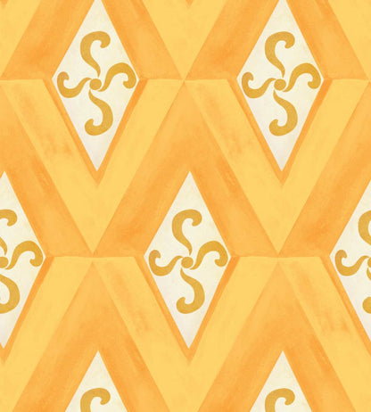 Girandola Wallpaper by MINDTHEGAP Limone