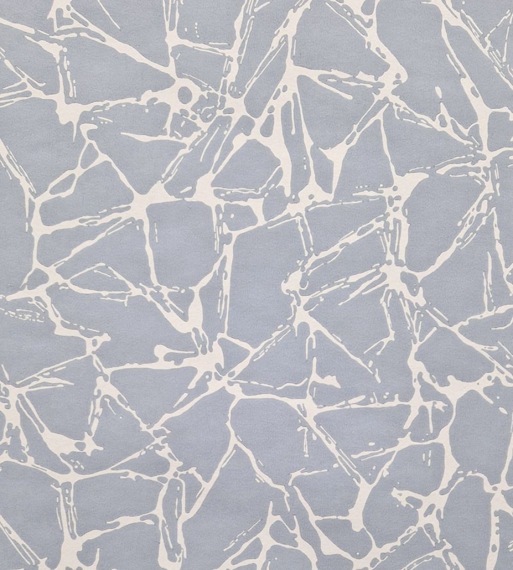 Glaze Wallpaper by 1838 Wallcoverings Denim