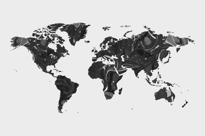 Globetrotter Original mural by Hovia