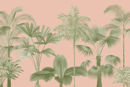 Glow Pink mural by Hovia