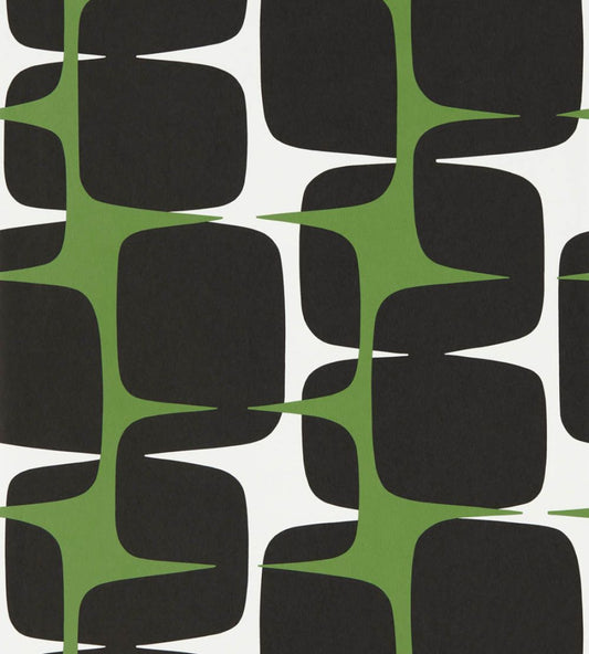 Going Lohko Wallpaper by Scion Juniper / Liquorice