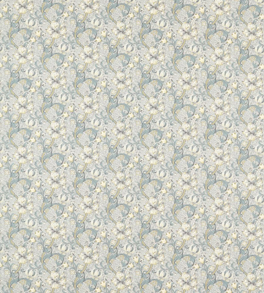 Golden Lily Fabric by Clarke & Clarke Slate/Dove