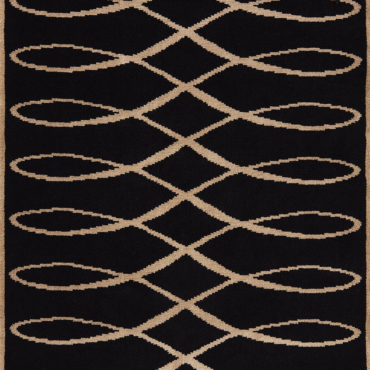 Gotham Wilton Rug by Pierre Frey in Noir (FT420001)