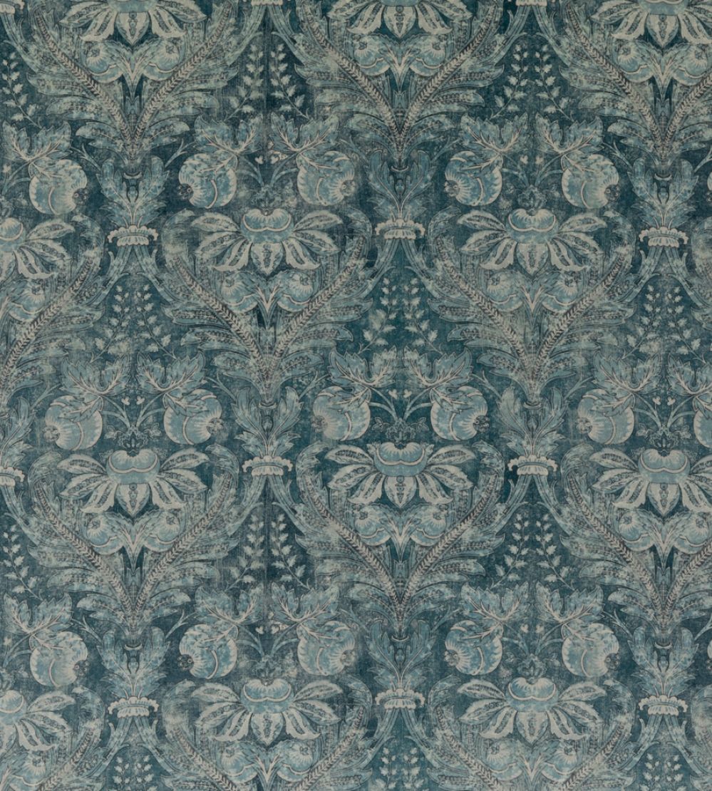 Lapura Velvet Fabric by GP & J Baker Blue