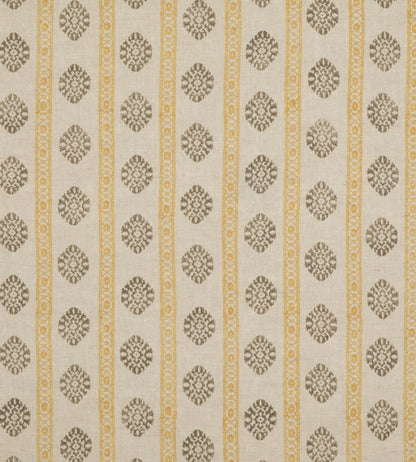 Alma Fabric by GP & J Baker Ochre/Mole