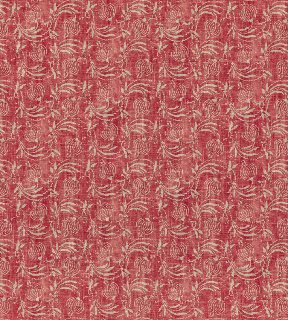 Pomegranate Fabric by GP & J Baker Red