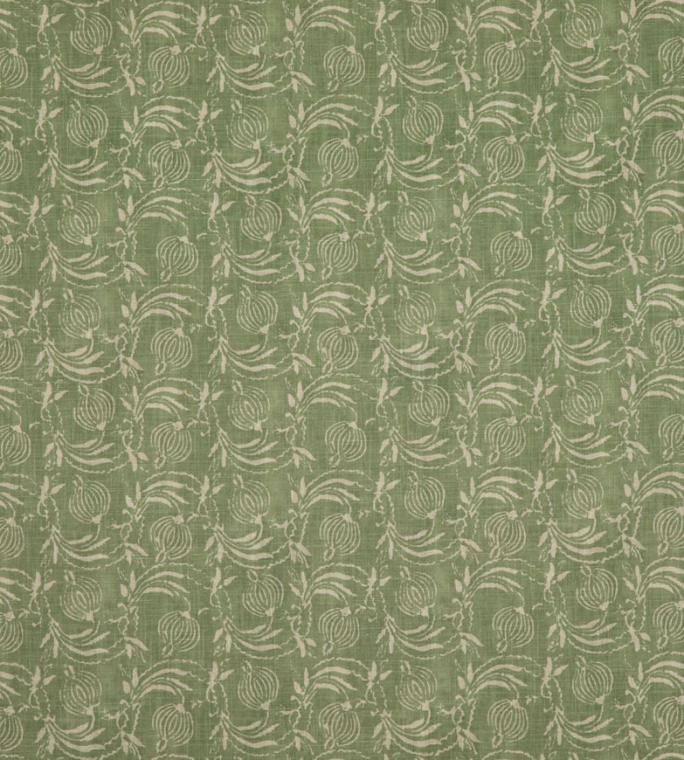 Pomegranate Fabric by GP & J Baker Green