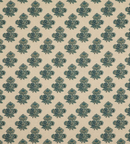 Poppy Paisley Fabric by GP & J Baker Indigo