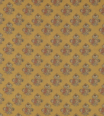 Poppy Paisley Fabric by GP & J Baker Ochre