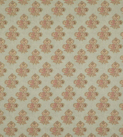 Poppy Paisley Fabric by GP & J Baker Aqua