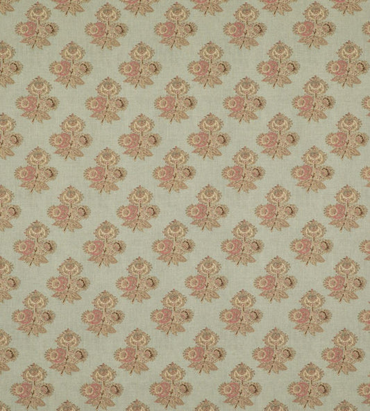 Poppy Paisley Fabric by GP & J Baker Aqua