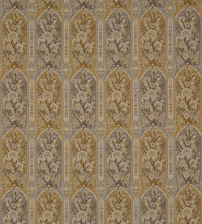 Winton Fabric by GP & J Baker Grey/Mustard