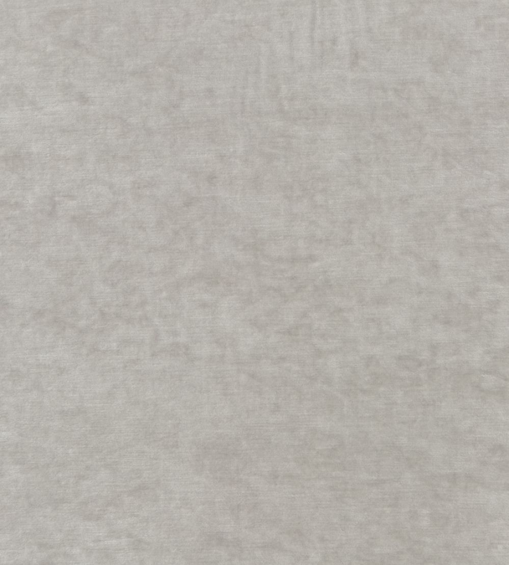 Kings Velvet Fabric by GP & J Baker Silver