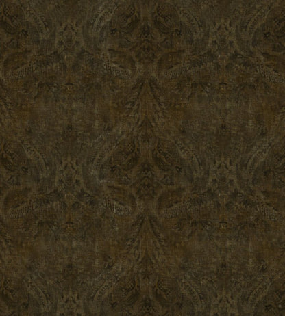 Royal Damask Velvet Fabric by GP & J Baker Bronze