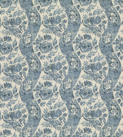 Caldbeck Fabric by GP & J Baker Indigo / Ivory