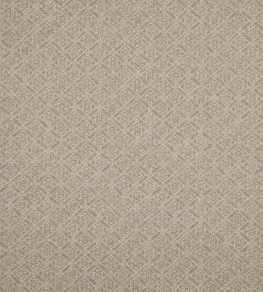 Moreton Trellis Fabric by GP & J Baker Stone