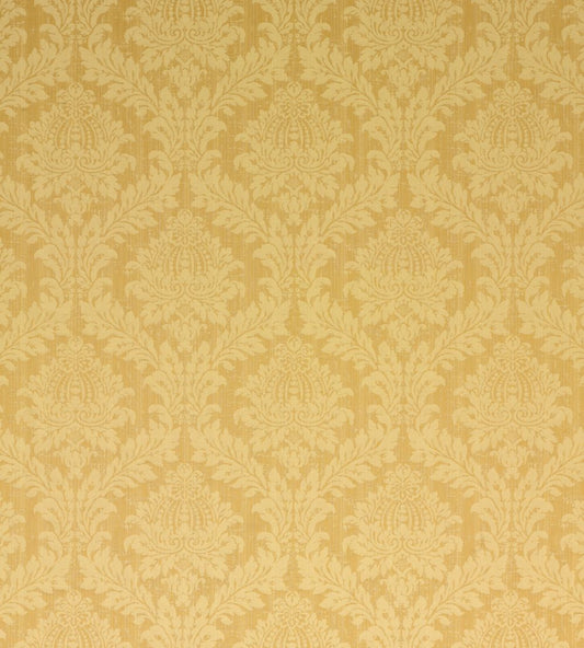 Lydford Damask Fabric by GP & J Baker Gilt