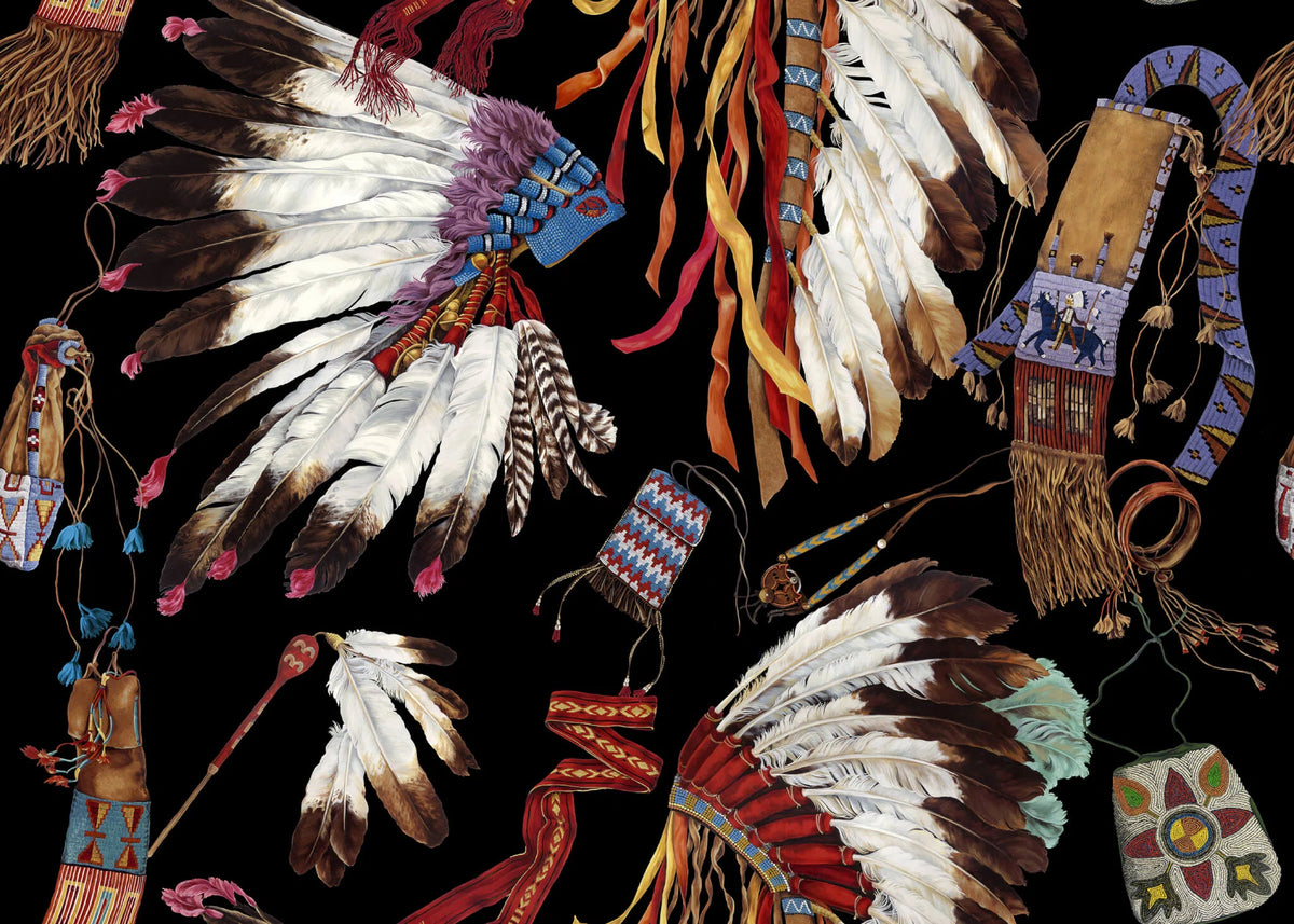 Grand Canyon Wallpaper by Pierre Frey in Noir (FP514002)