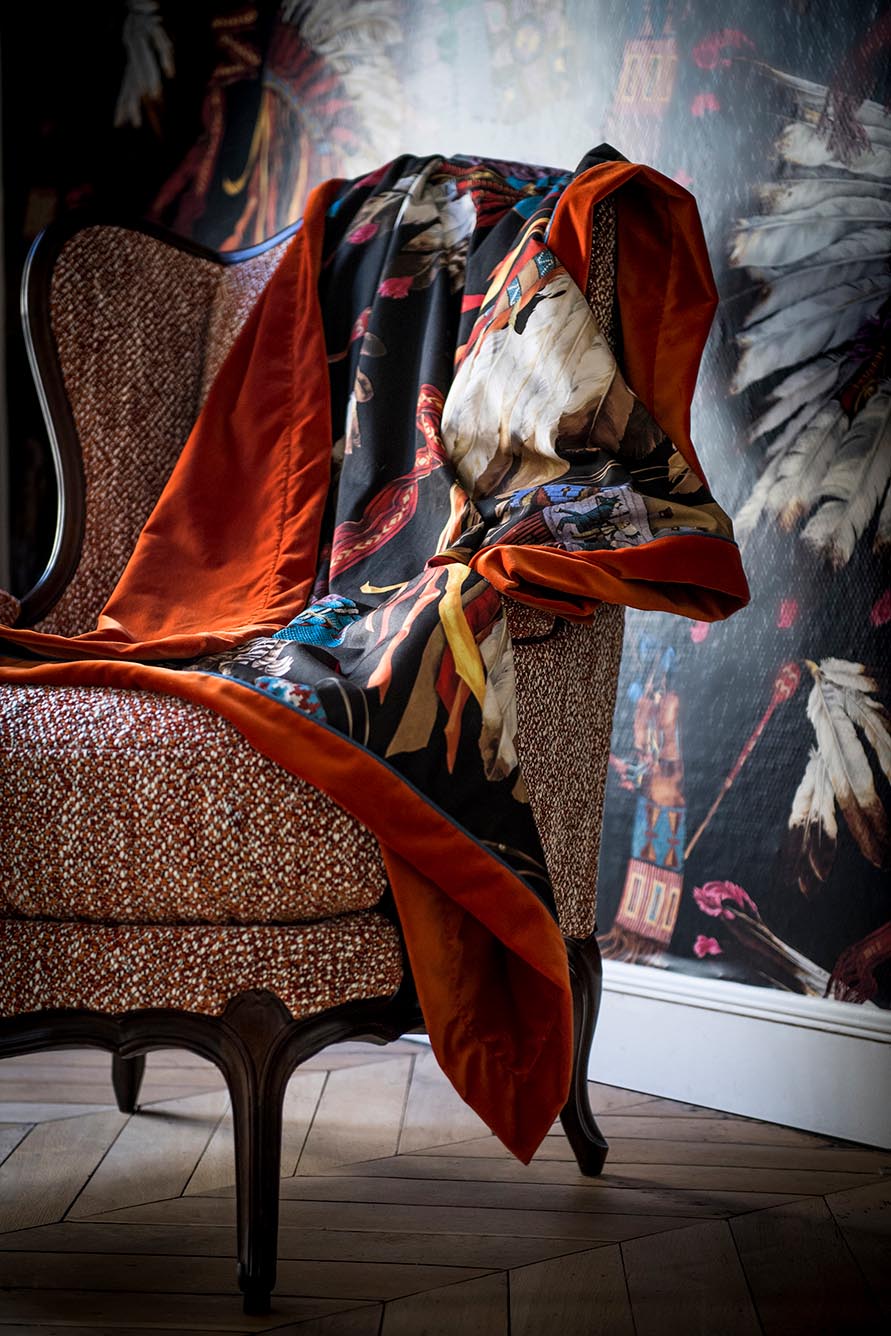 Grand Canyon Wallpaper by Pierre Frey shown in a room setting (view 2)
