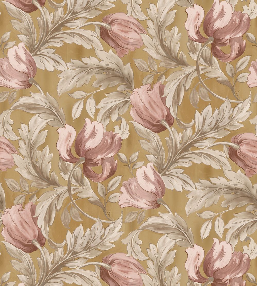 Grande Audley Fabric by Arley House Honey