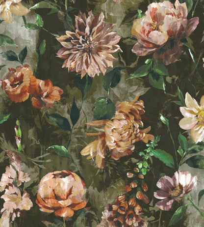 Grande Botanic Fabric by Arley House Moss