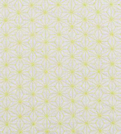 Grande Etoile Fabric by Vanderhurd Lime/Cream