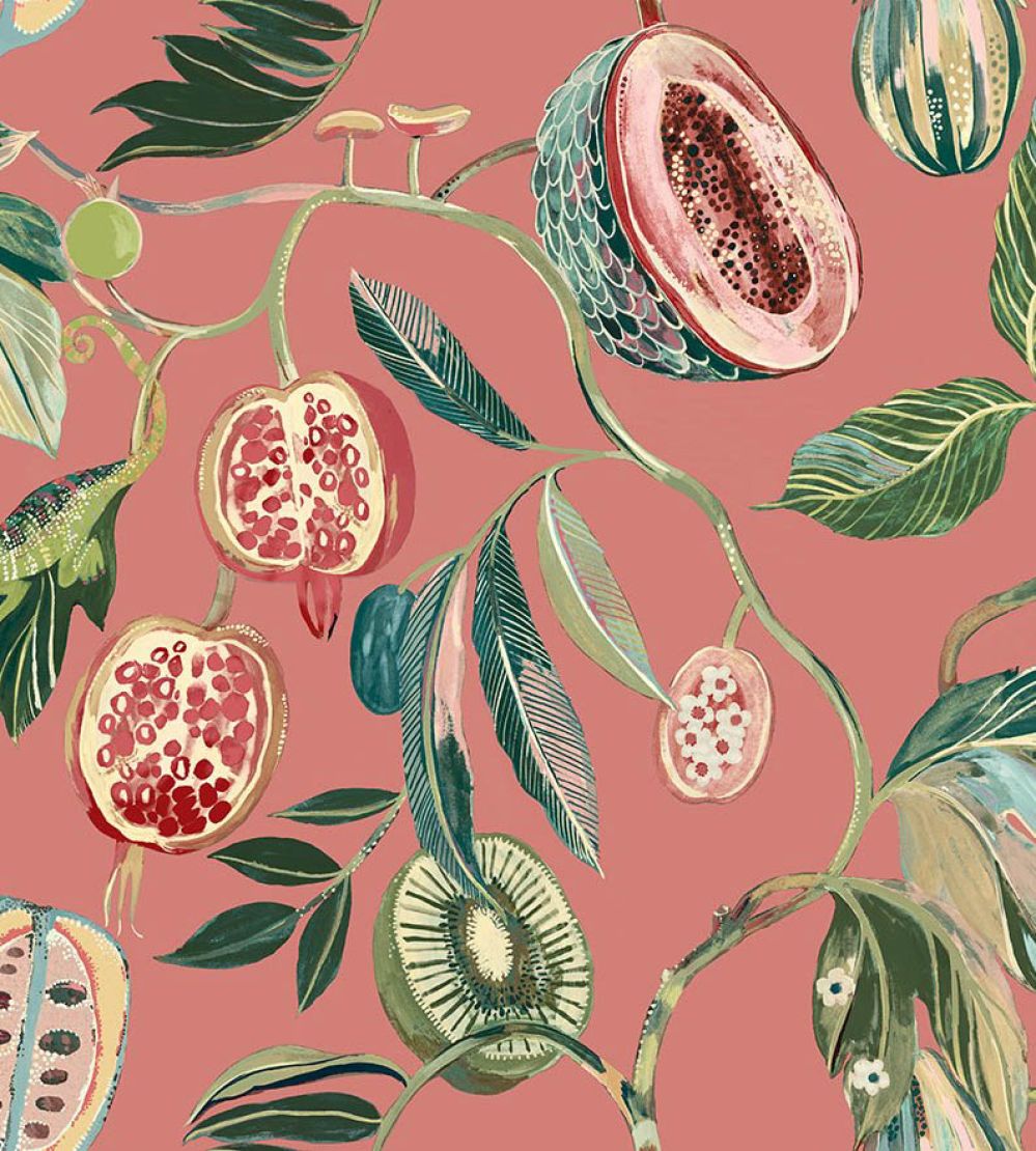 Grande Guava Fabric by Arley House Sorbet