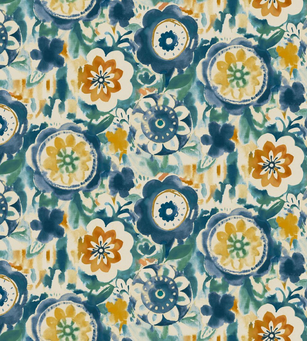 Grande Mirage Fabric by Arley House Azure