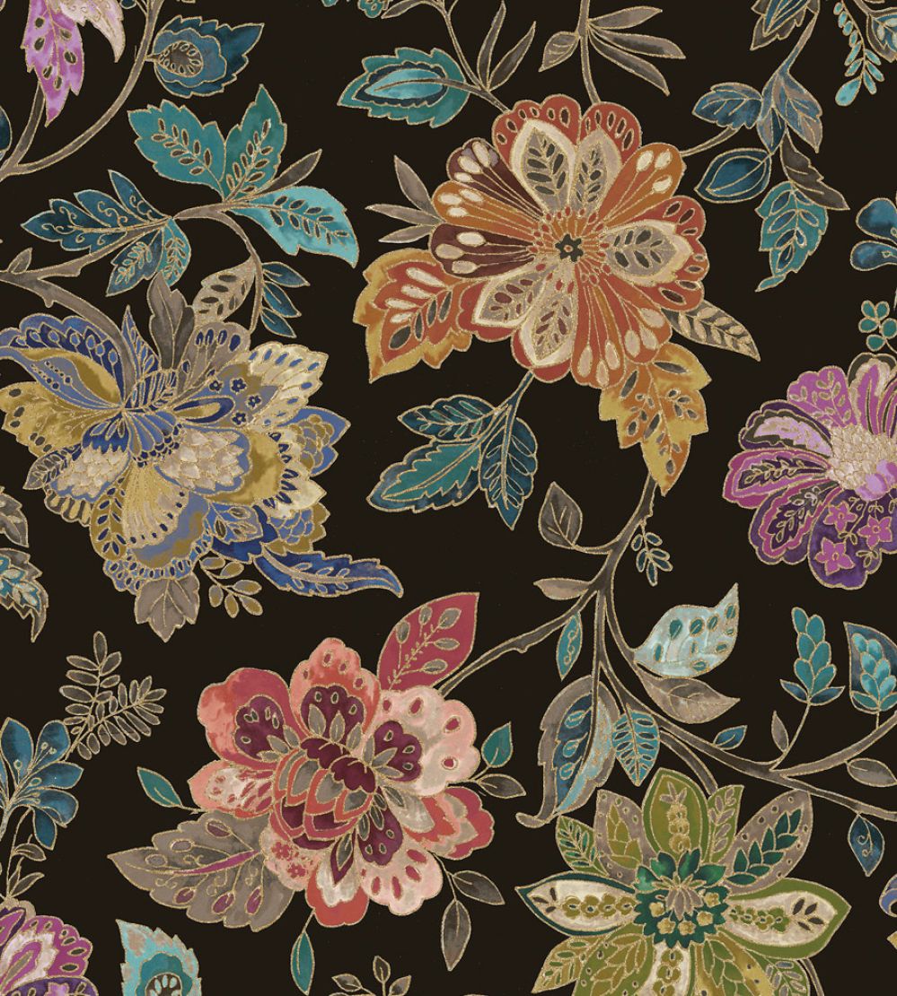 Grande Paridisa Fabric by Arley House Nigella