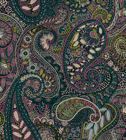 Grande Pashmina Fabric by Arley House Teal