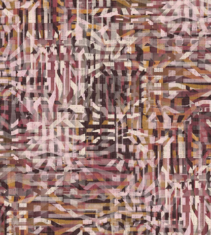 Grande Prism Fabric by Arley House Damson