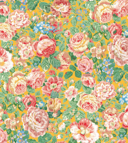 Grande Rose Wallpaper by Jannelli&Volpi Yellow