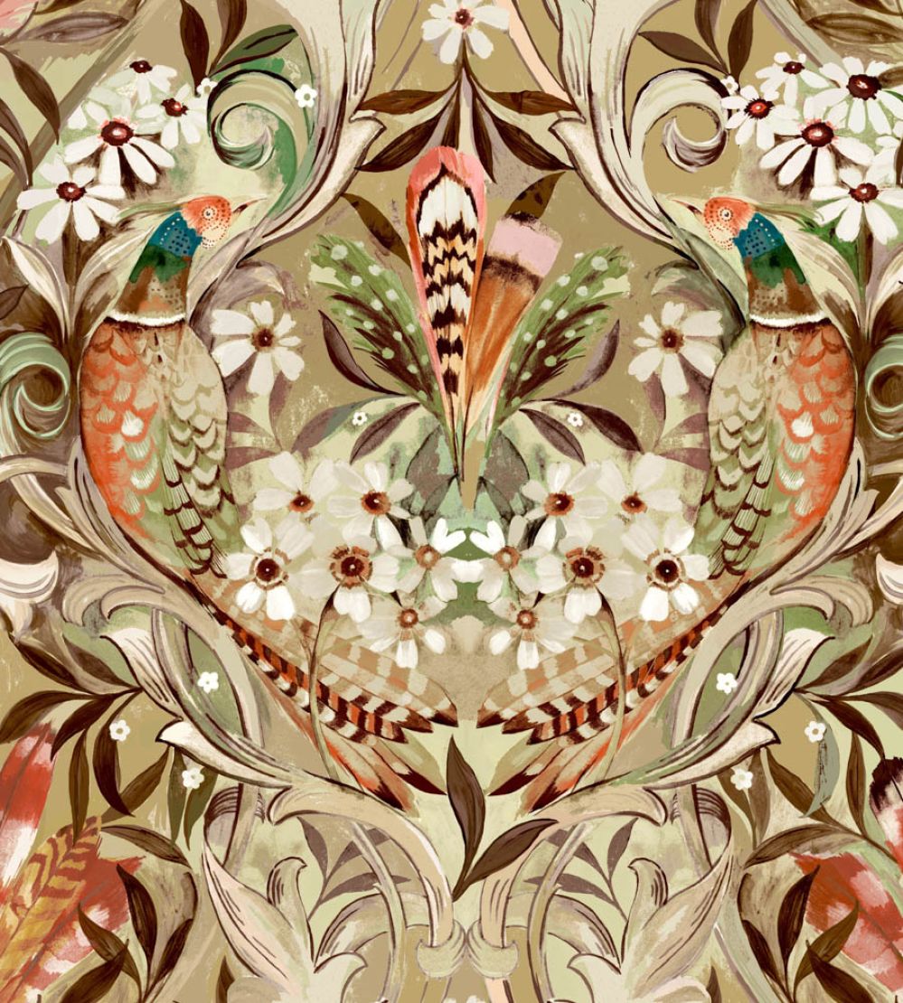 Grande Rostherne Fabric by Arley House Standstone