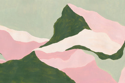 Grande Sassière Green mural by Hovia