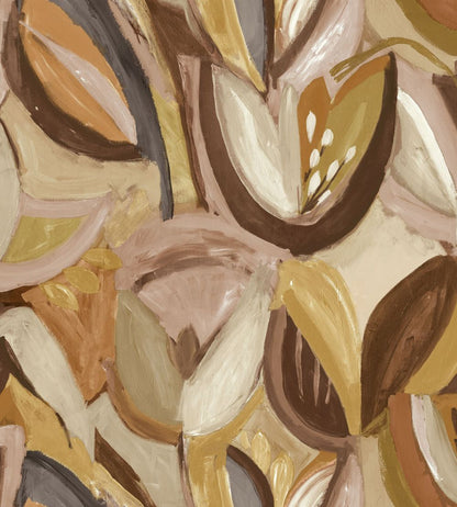 Grande Tulpen Fabric by Arley House Almond