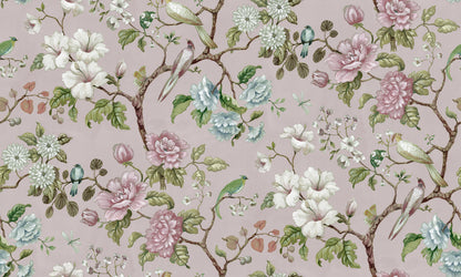 Grandiflora Soft Pink mural by Rebel Walls
