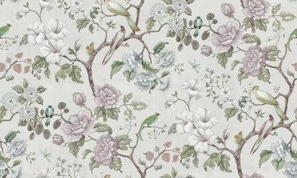 Grandiflora Pearl mural by Rebel Walls