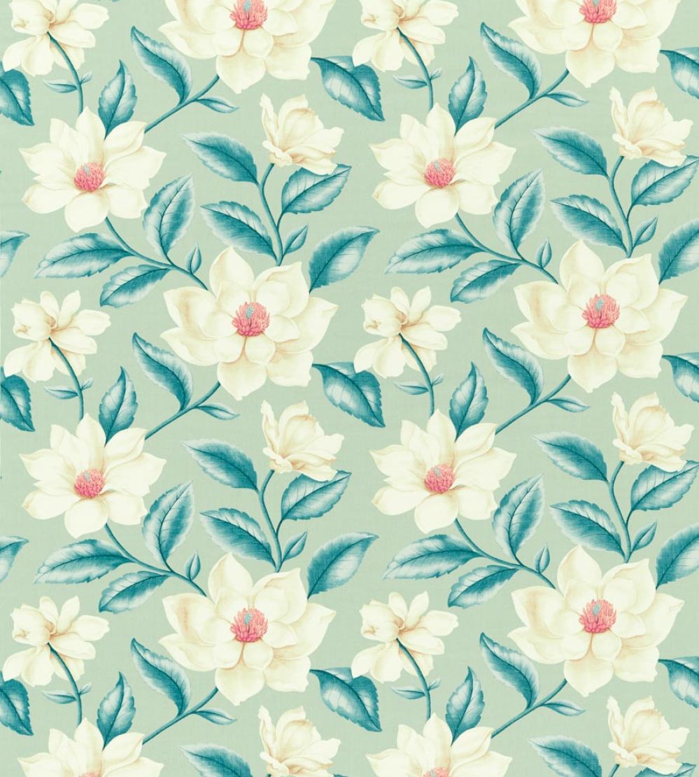 Grandiflora Fabric by Sanderson Scotch Grey