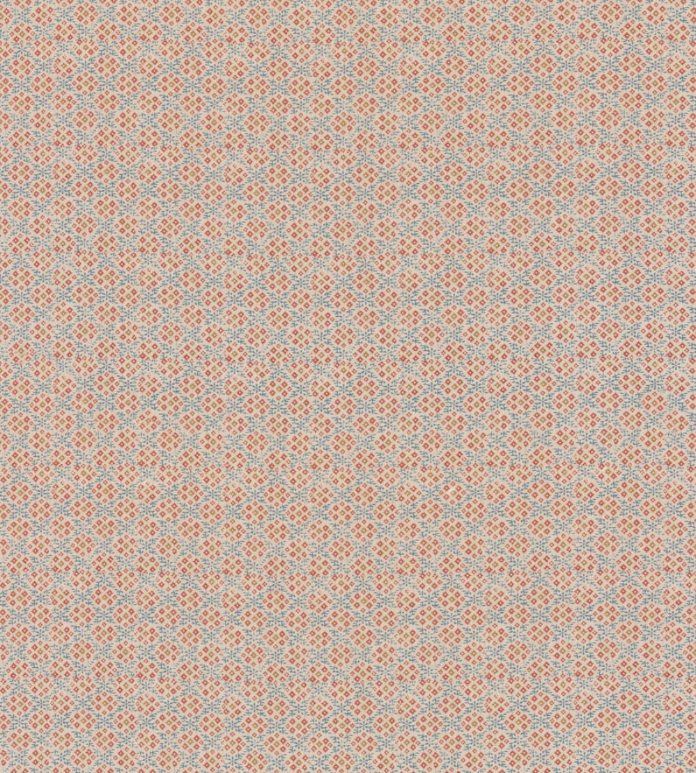 Grantly Fabric by GP & J Baker Indigo/Red