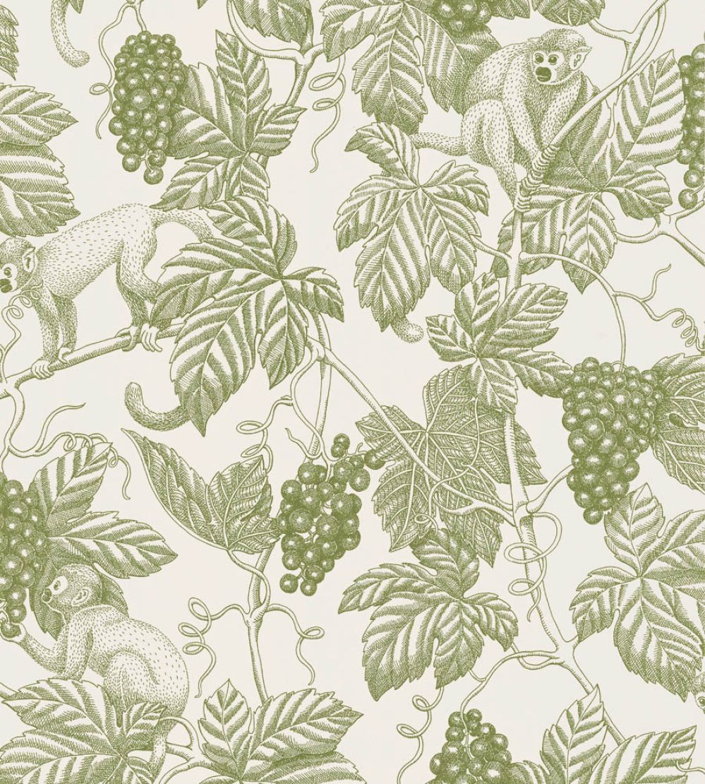 Grape Thief Wallpaper by Langelid Von Bromssen Chablis