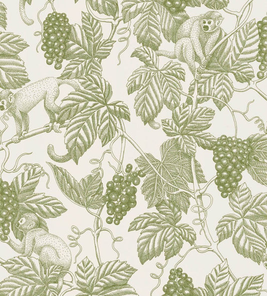 Grape Thief Wallpaper by Langelid Von Bromssen Chablis