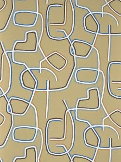 Graphic Wallpaper by Pierre Frey in Sable (FP070002)